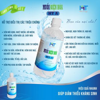 Hướng Dẫn Sử Dụng Muối Điện Hóa HTA